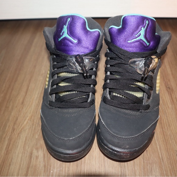 Jordan Other - Black and Purple Jordan 4s